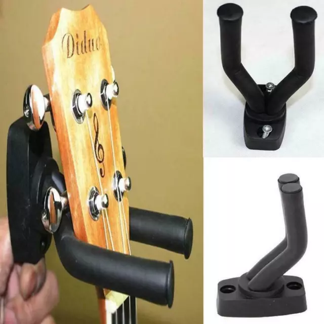 Guitar Hanger Wall Mount Stand Hook Bass Ukulele Rack Wall 3