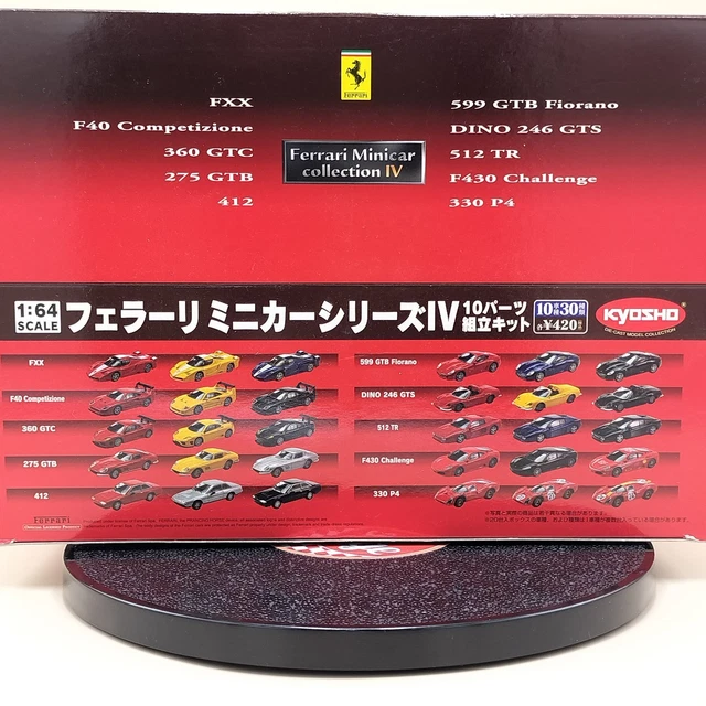 Modellino Kyosho Ferrari Formula 1:64 – 10 Varianti, Scatola Chiusa (Lucky Dip)