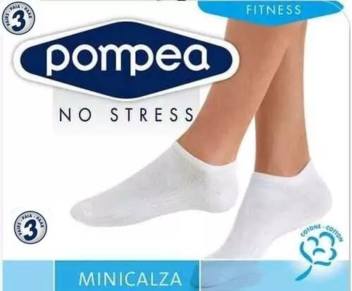 ✅3 paia CALZE FANTASMINI POMPEA UOMO DONNA NO STRESS CALZINI MINICALZA CALZINI✅