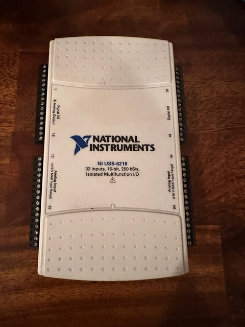Genuine National Instruments NI USB-6218 Multifunction USB I/O Device