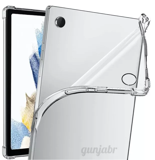Samsung Galaxy Tab A8 10.5 S7 S8 S9 A9 Plus Ultra A7 S5e Clear Case TPU Silicone 2