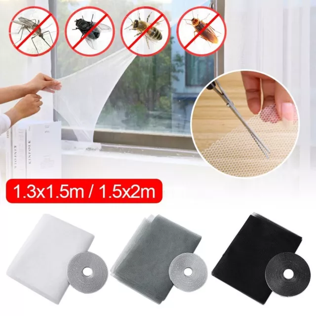 Anti-Insect Fly Mosquito Netting Screen Curtain Window Mesh Net Window Nets