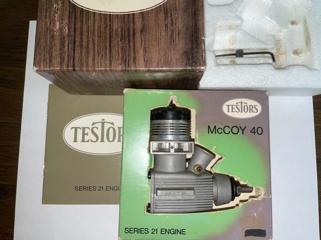 TESTORS MCCOY 35 Series 21 Model Airplane Engine $19.00 - PicClick