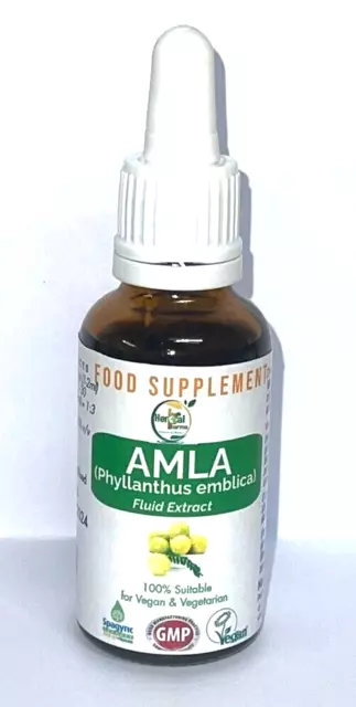 Amla Gooseberry ( 1:3 (25%) Extract Liquid Drops (30ml)