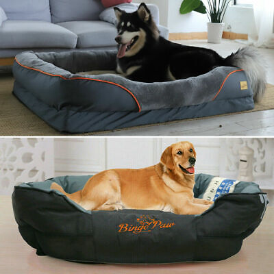 XXXL XL Extra Large Dog Bed Soft Pet Couch Sofa Cushion Warm Basket Waterproof