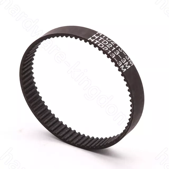 HTD 3M Zahnriemen Breite 10mm 15mm Closed Antriebsriemen Gummi Timing Belt 3mm