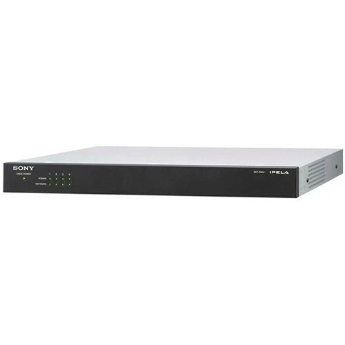 Sony SNTRS1UB Surveillance Rack Network Station 1U For 4 Channel Blade Encoders