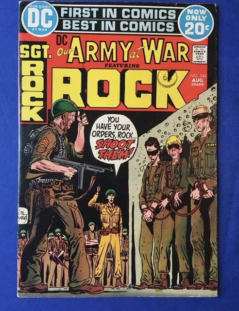 Our Army at War #248 DC ( Vol #1) 1972Sgt Rock, Kubert cover