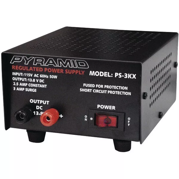 New Pyramid PS3KX 2.5 Amp Power Supply
