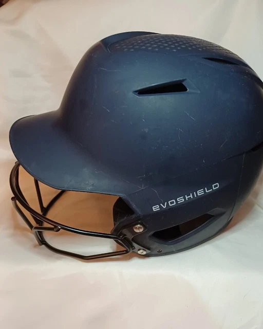 EvoShield XVT Matte Batting Helmet Softball With Facemask/ NOCSAE certified