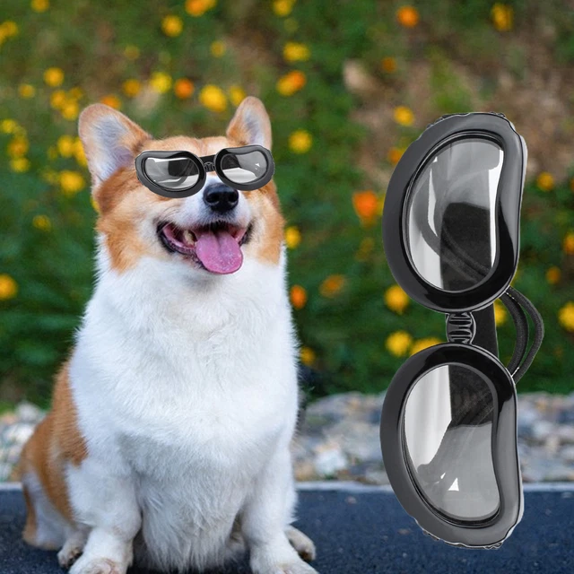 Gafas de sol para gatos cómodas a prueba de sol protección para ojos mascotas gatos perros gafas suaves