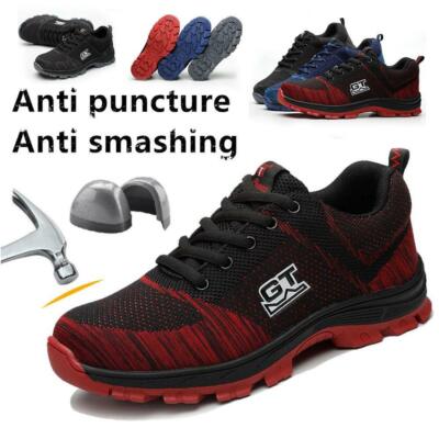 Gainsera Chaussure de Sécurité Homme Femme Légères Embout Acier Basket de Securite Chaussures de Travail 