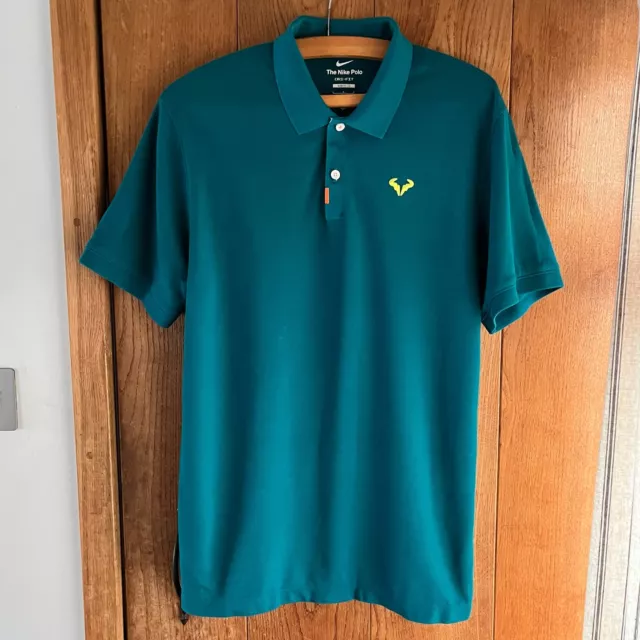 Vamos Rafa Nadal Tennis T-Shirt - The Nike Polo - DriFit - Mens - Large