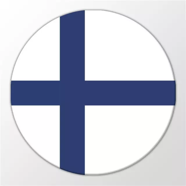 HUURAA! Kühlschrank Magnet Finnland Flagge Nordeuropa Flag Magnettafel Whiteboar