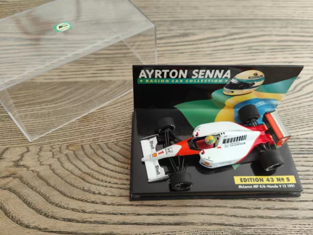 McLaren Honda MP4/6 Senna GP F1 1991 Minichamps 1/43