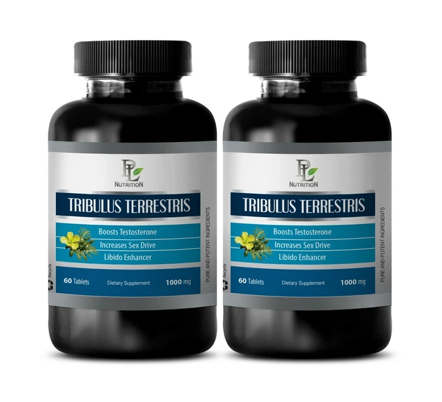 FEMALE LIBIDO BOOSTER TRIBULUS TERRESTRIS 1000mg best 2 Bottles 120