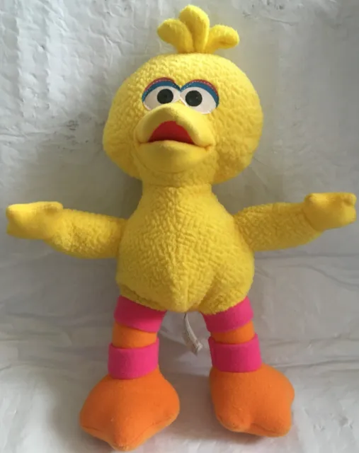 Sesame Street Big Bird My First Pal 11" Plush Toy 2000 Fisher Price Mattel