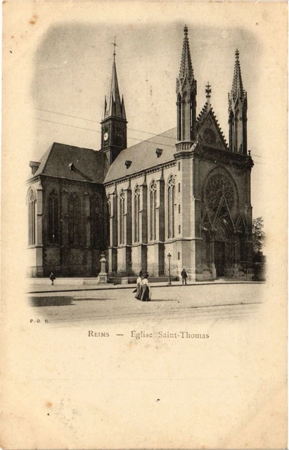 CPA AK REIMS - Église St-Thomas (742795)