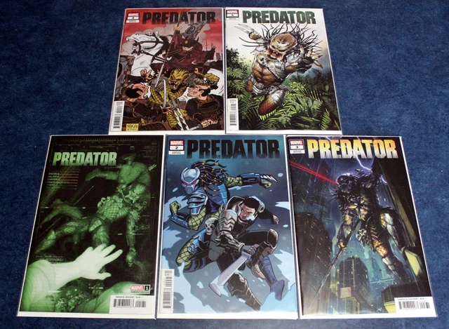 PREDATOR 1 2 3 4 5 variant 1st print set MARVEL COMICS 2022 RAHZZAH STAN SAKAI