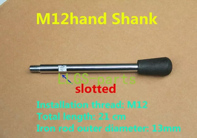 3PC M12 Thread Handle For Bench Drill Z512 or Z516 Drilling Machine Z4116 Z4120