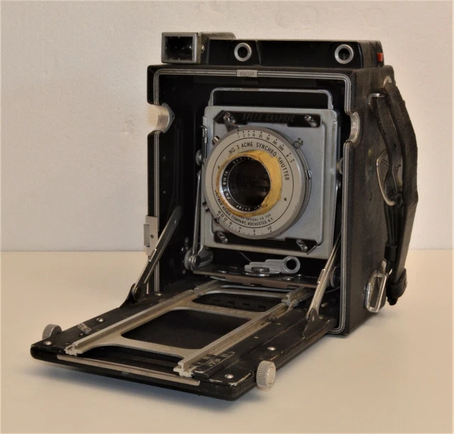 Appareil Photo Graflex Graphic 35 - 35mm - Pour Pièces Ou Réparation - États-Unis