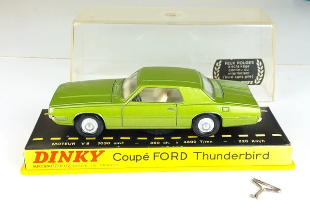 Boîte Vide Solido Ford Thunderbird N°128 – Échelle 1/43