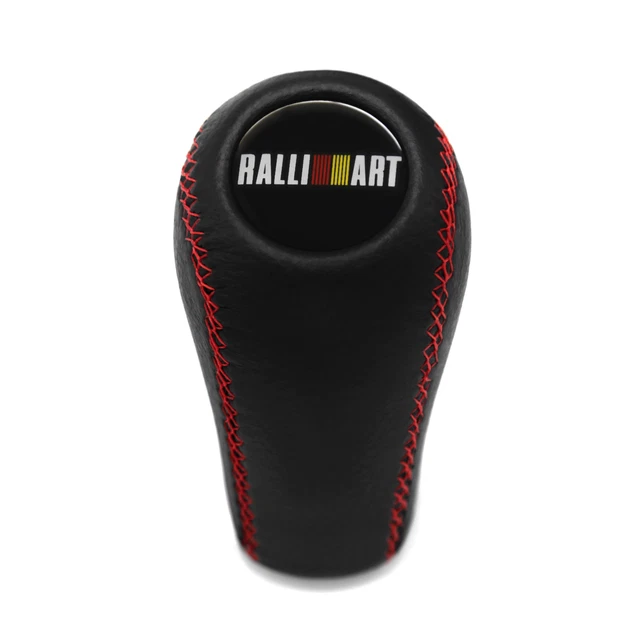 MITSUBISHI RALLIART RED Stitch Shift Knob Colt Lancer Evo Eclipse
