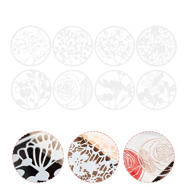 8 Pcs Frühlingsvorlagen Malvorlage Schablonen Für Kinder Sammelalbum