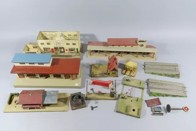 Märklin Kibri Bing Spur 0 Eisenbahnzubehör Blech 1930er Jahre (K 119956)
