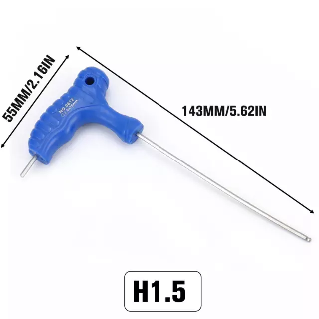 Long Arm Allen Key Ball Point End Hex Key Allen Wrench L Shape 1.5mm-14mm  Metric