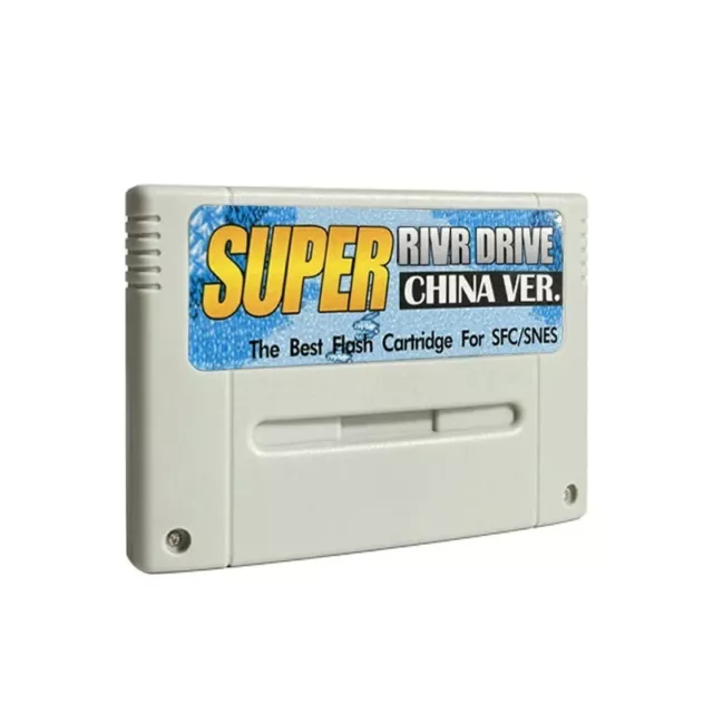 Cartouche de jeux unique Super Nintendo SNES avec carte Micro SD intégré