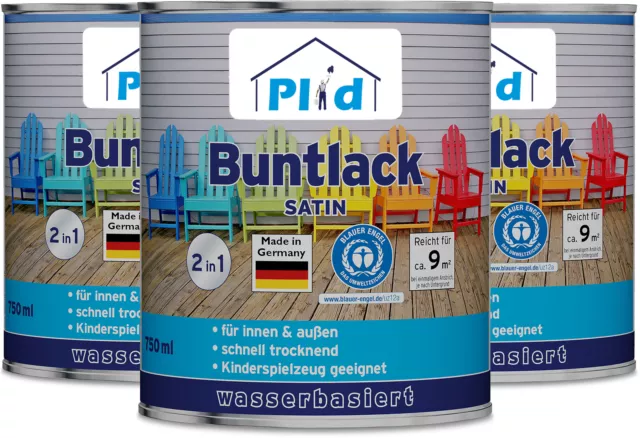 Buntlack Holzfarbe Türenlack Möbellack Acryllack Möbelfarbe Holzfarbe Lackfarbe