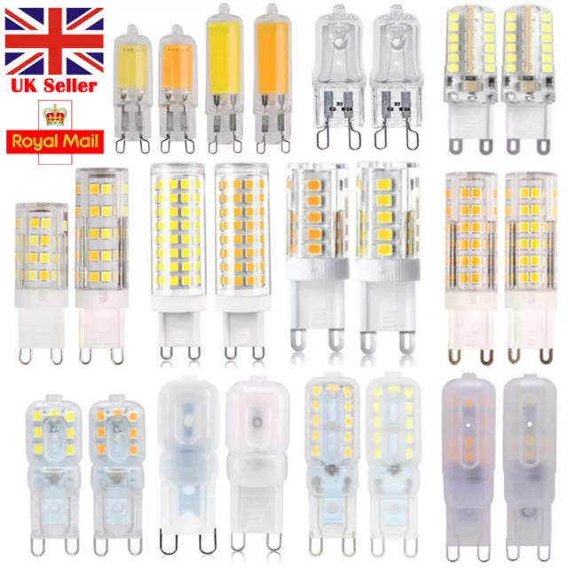 G9 LED Halogen Capsule Bulb 3W 5W 7W 8W 10W 25W 40W 60W Replace Light Bulbs Lamp