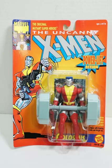 (S) 1993 Toy Biz Marvel X-Men Colossus Figure Carded