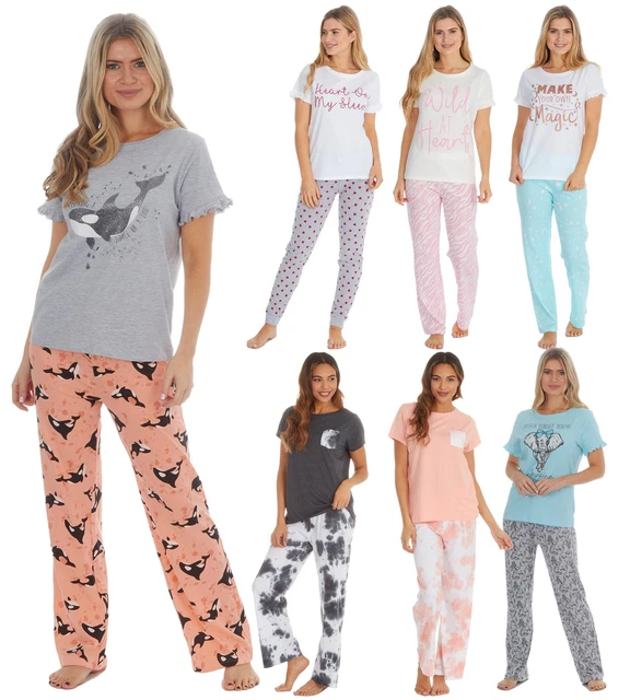 Ladies short leg pyjamas deals