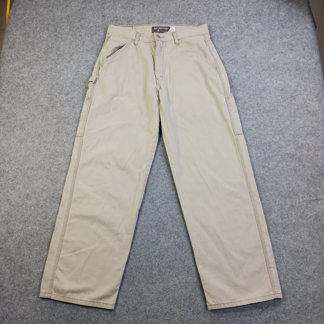 JEANS LEVIS SILVER Tab Para Hombres 31x32 Caqui Carpintero Geige