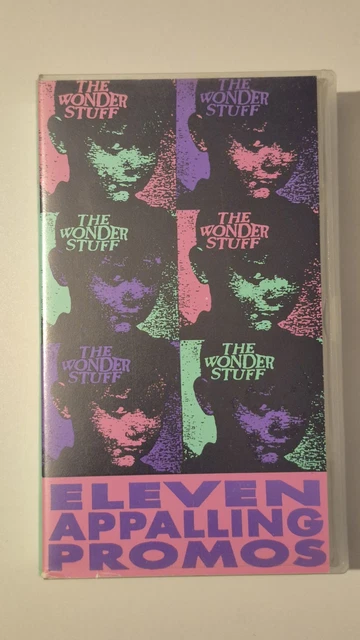 THE WONDER STUFF Eleven Appalling Promos VHS Video Cassette PAL £10.77 ...