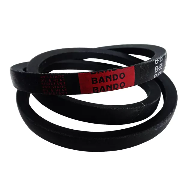 BANDO Rouge Courroie Trapézoïdale B22 - 17 x 560 Li, Classique