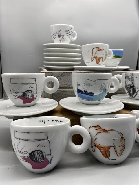 ILLY ART COLLECTION espresso cups. 2003, Dream by Shizaka