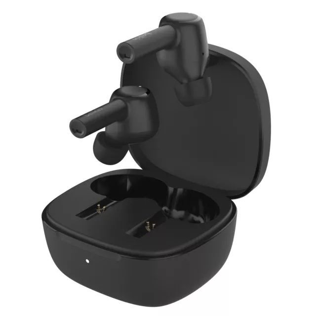 Belkin Auriculares inalámbricos multipunto con cancelación de ruido, Negro