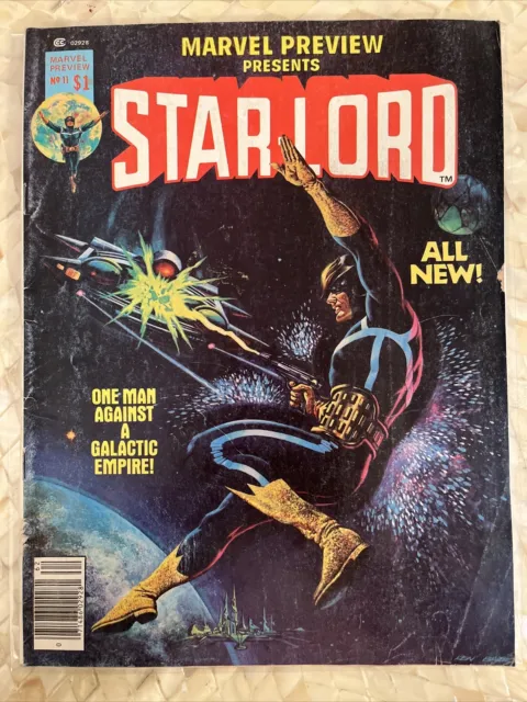 MARVEL PREVIEW PRESENTS STAR-LORD #11  (1977) Comic Magazine