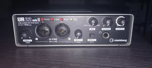 Steinberg UR22 MK II AUDIO INTERFACE