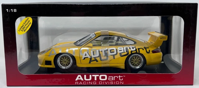 Autoart 1/18 Porsche 911 996 GT3R Cup 80675, Modèle Miniature Occasion Collection