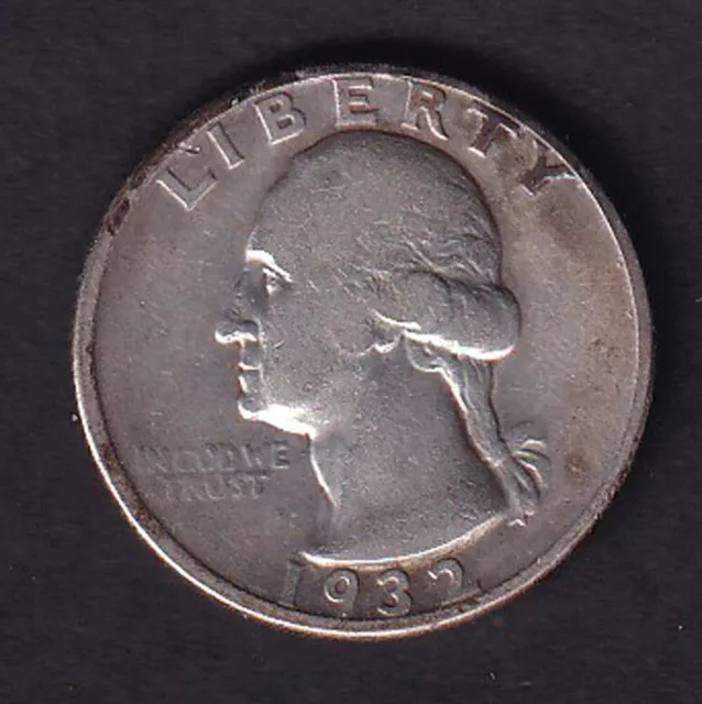 1932 D Washington Quarter  90% Silver 25c