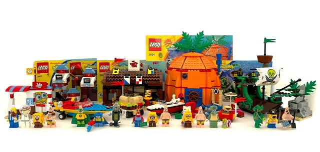LEGO SpongeBob SquarePants Lot: 3833, 3834, 3815, 3816, 3817 (All 100% Complete) LEGO SpongeBob SquarePants Lot: 3833, 3834, 3815, 3816, 3817 (All 100% Complete)