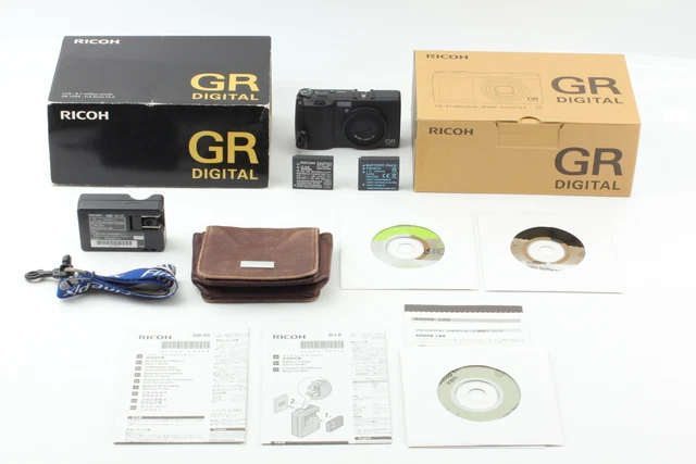[Near MINT/ Box] Ricoh GR Digital 8.1MP Black Compact Digital Camera From JAPAN 2