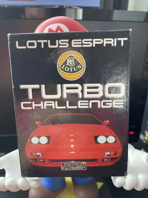 🕹Commodore 64--Lotus Esprit Turbo Challenge-Game By Gremlin-mini box-VGC-Tested