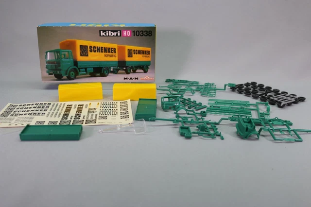 KIBRI 14638 *DAF « Schenker », Modélisme ferroviaire - Échelle 1:87 - (H0) - Véhicule - Camions | El Taller del Modelista