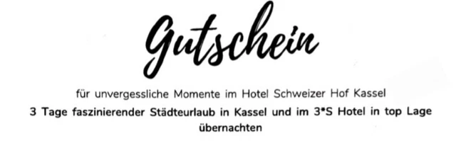 Städteurlaub / Kurzreise / Reisegutschein Kassel 2