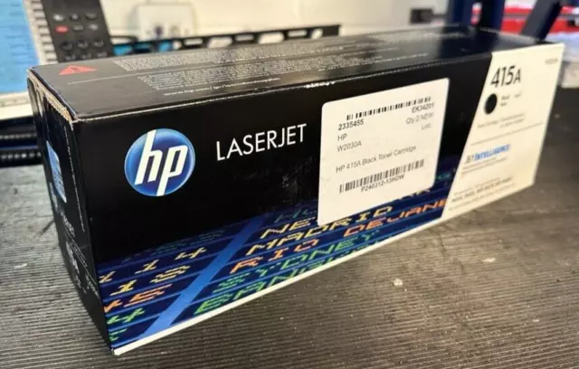 HP W2030A (415A) Black Original Laserjet Printer Toner Cartridge NEW SEALED